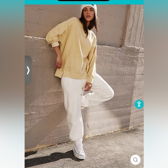 FREE PEOPLE MOVEMENT INTERCEPT TUNIC - OATMILK NWT - Picture 3 of 8